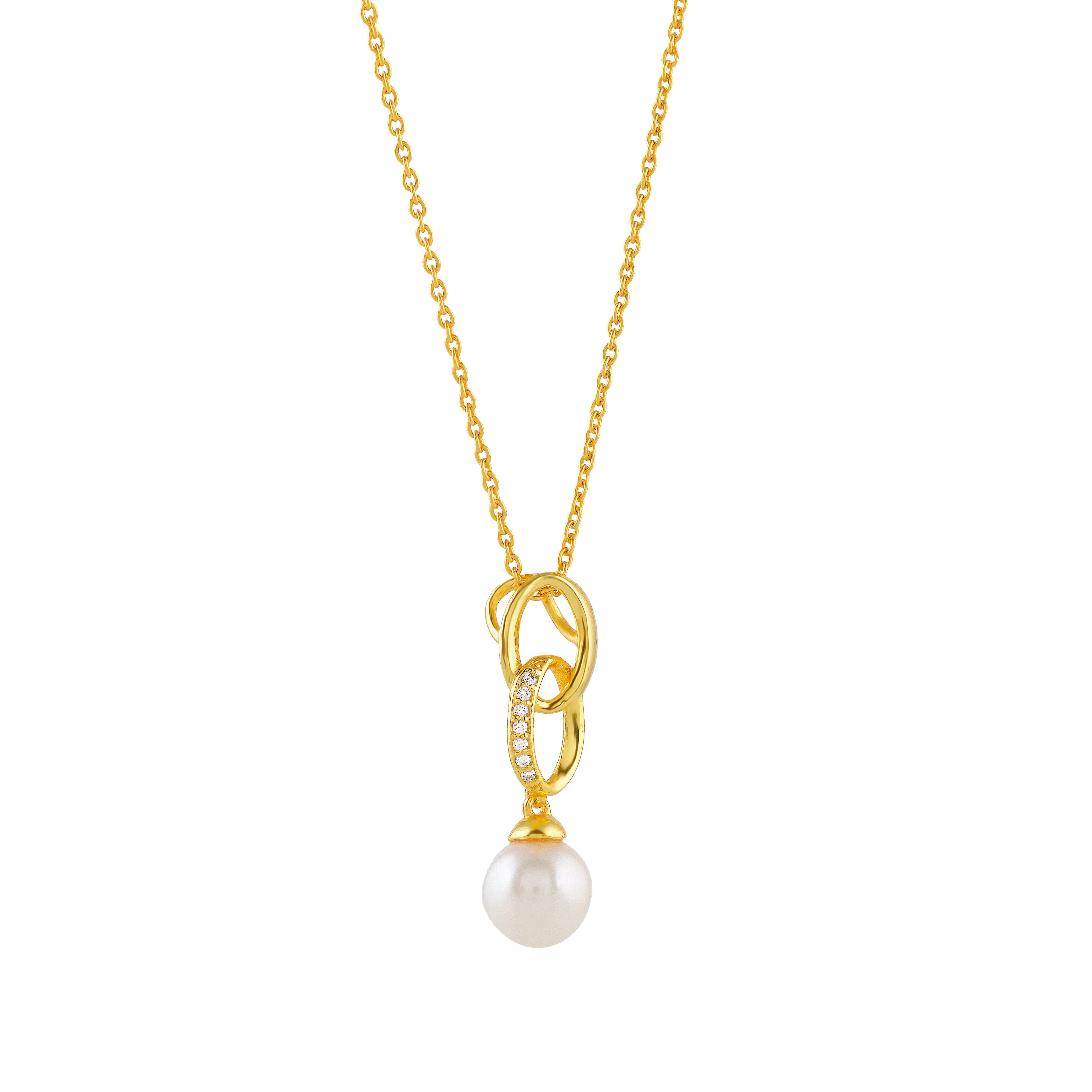 Stylish Freshwater Pearl Pendant Necklace - Krishna Jewellers Pearls and Gems